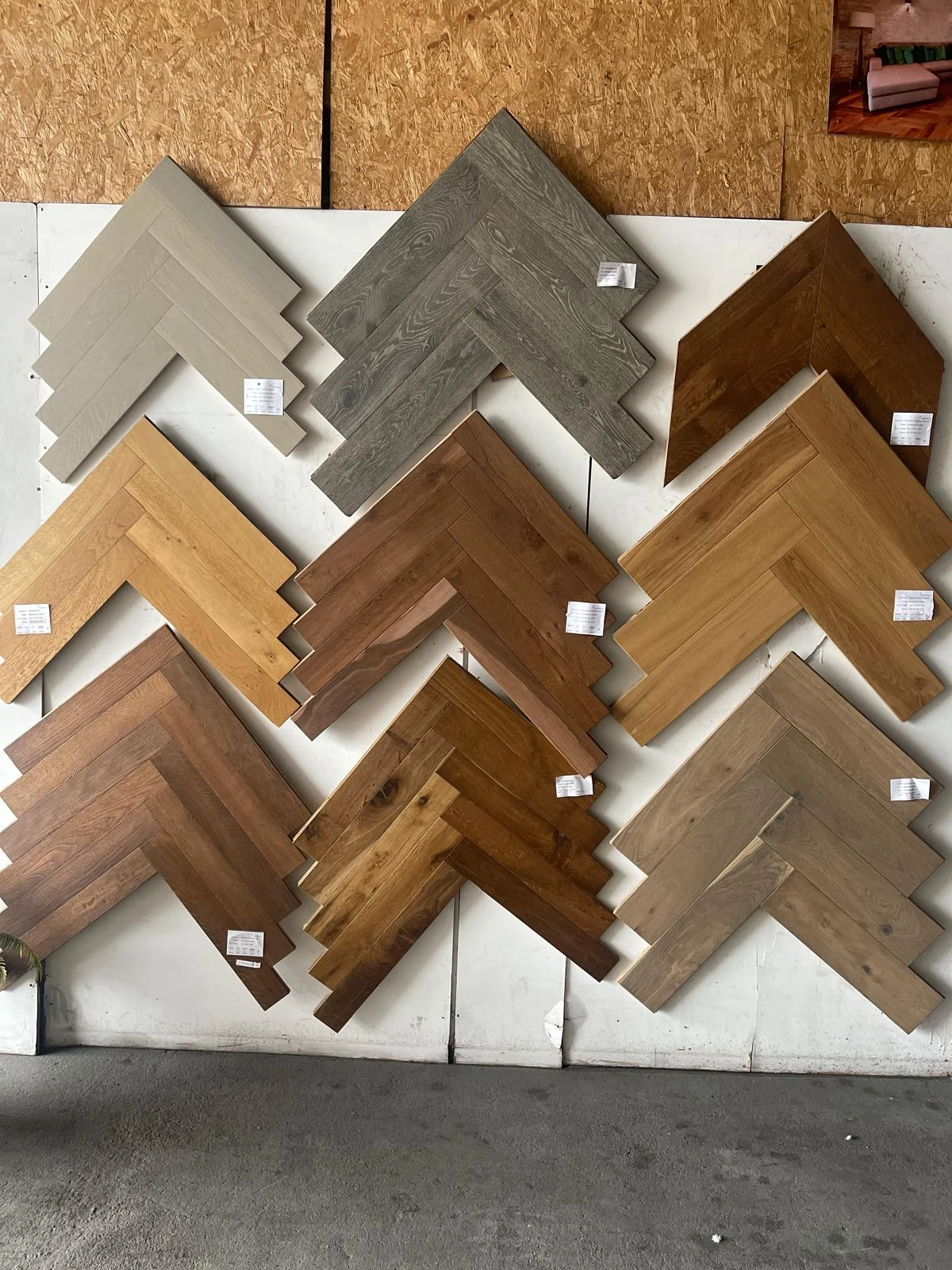 Premium Herringbone Wood Flooring Collection