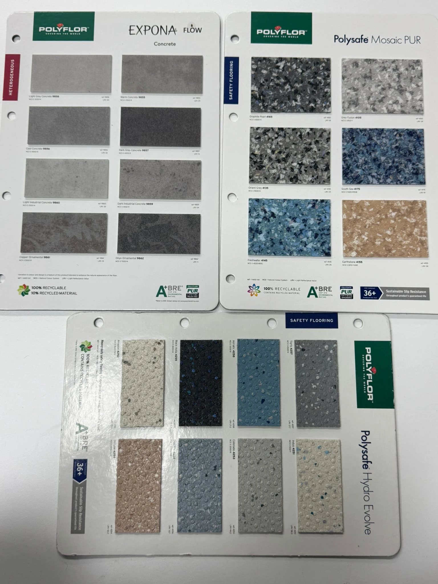 Polyflor Expona Flow | Polysafe Mosaic PUR | Polysafe Hydro Evolve – Safety & Vinyl Flooring